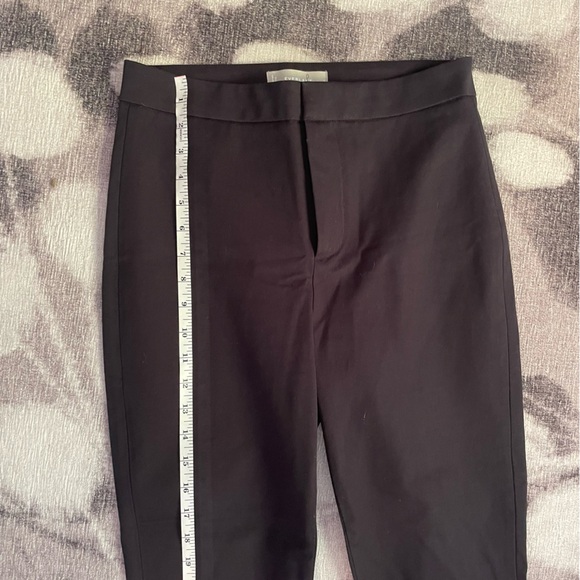 Everlane Fixed-Waist Stretch Cotton Pant Black Sz 2 Dress Pant Business Casual - Picture 4 of 8